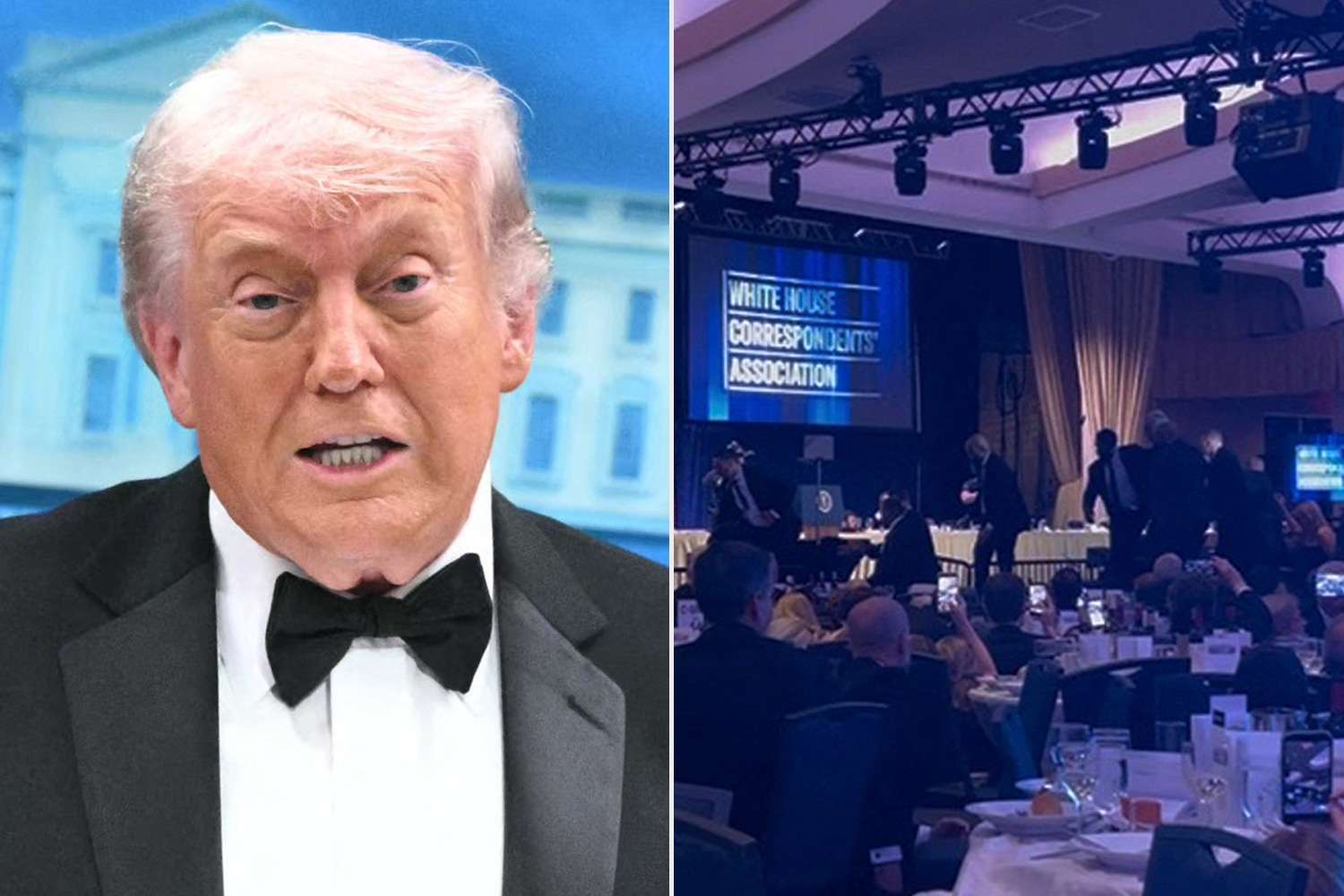 White House Dinner Disrupted: Trump Says Agent Saved by Bulletproof Vest