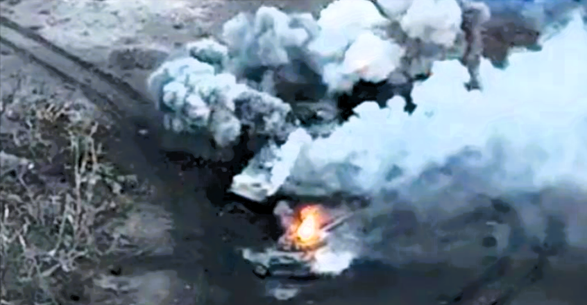 Ukraine schickt Killer-Roboter-in den Krieg! Russische Truppen in Angst - Roboter-Panzer sind hoch effektiv!